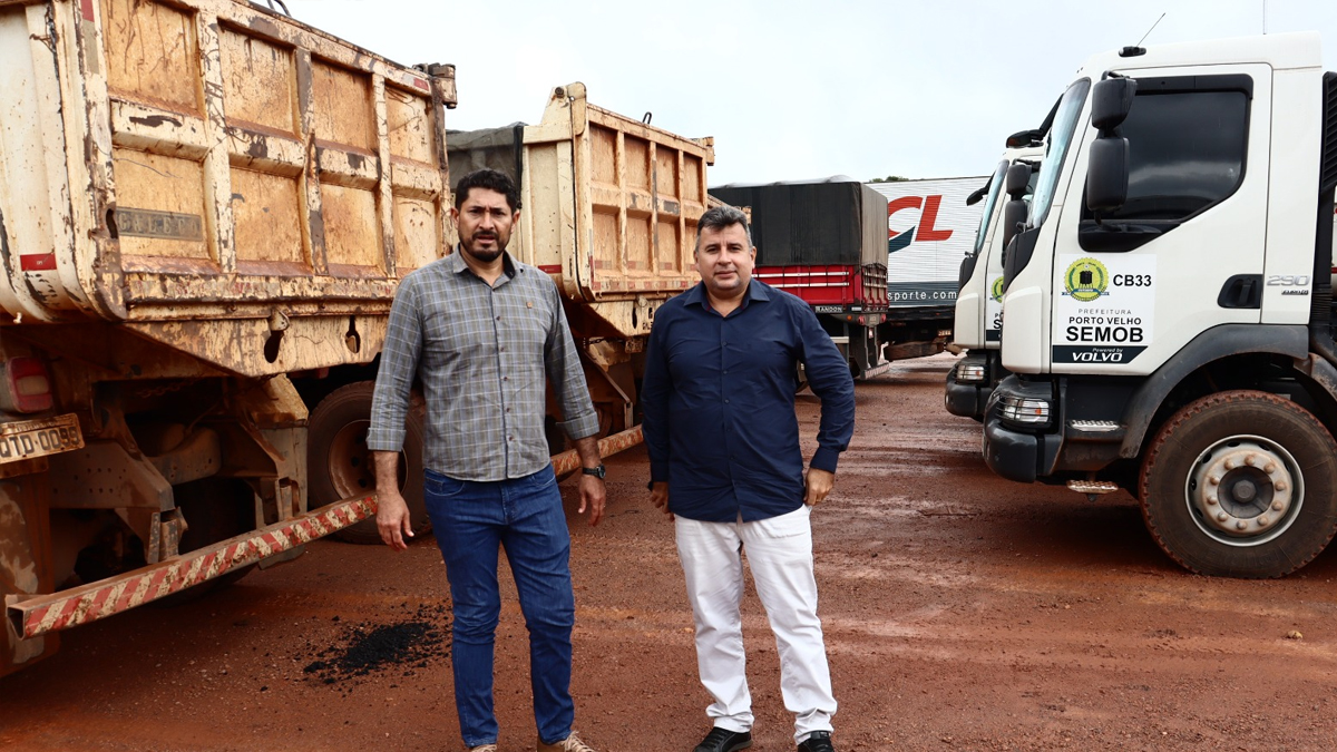 Vereador Márcio Pacele acompanha chegada das primeiras massas asfálticas para Vista Alegre - News Rondônia