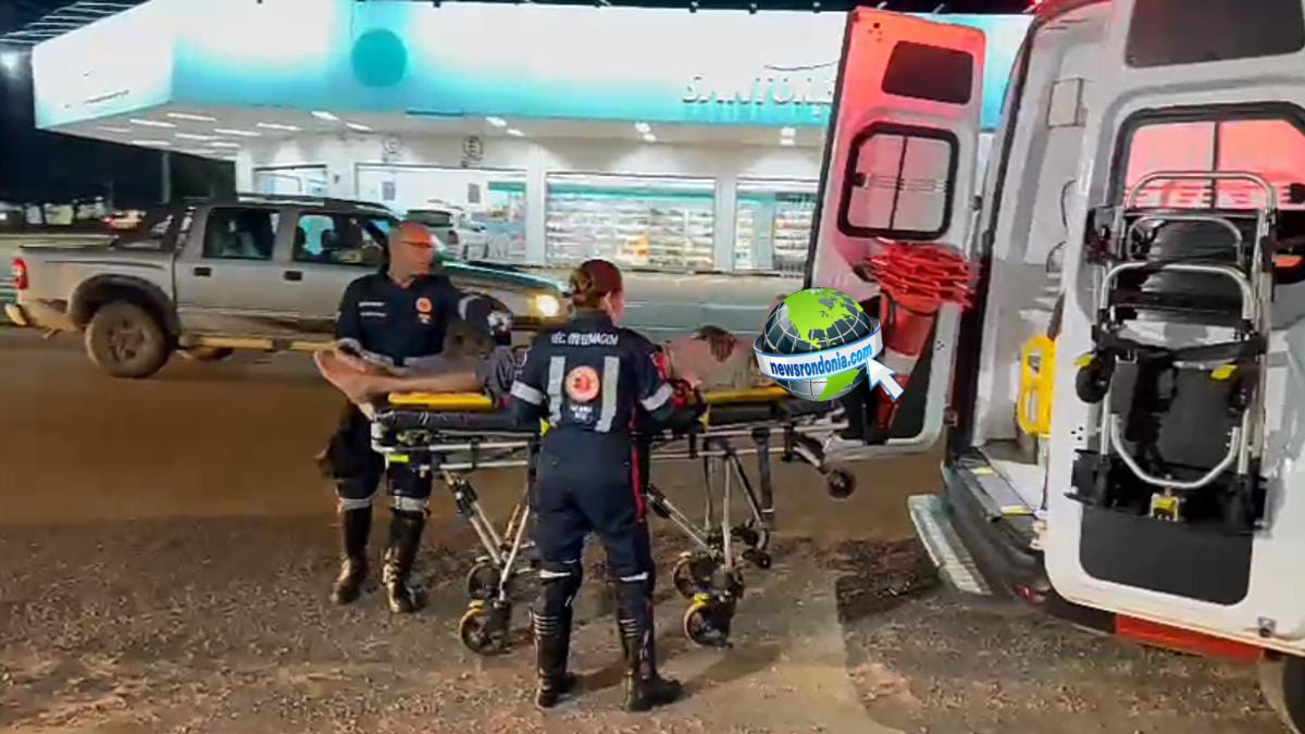 URGENTE: Colisão entre moto e bike deixa idoso com fratura na perna em Porto Velho - News Rondônia