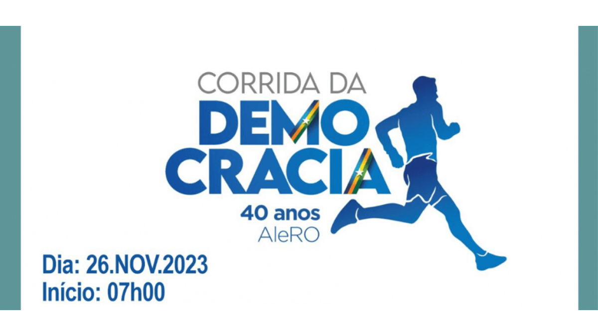Faltam apenas quatro dias para “Corrida da Democracia” da Assembleia Legislativa no próximo domingo, 26 - News Rondônia