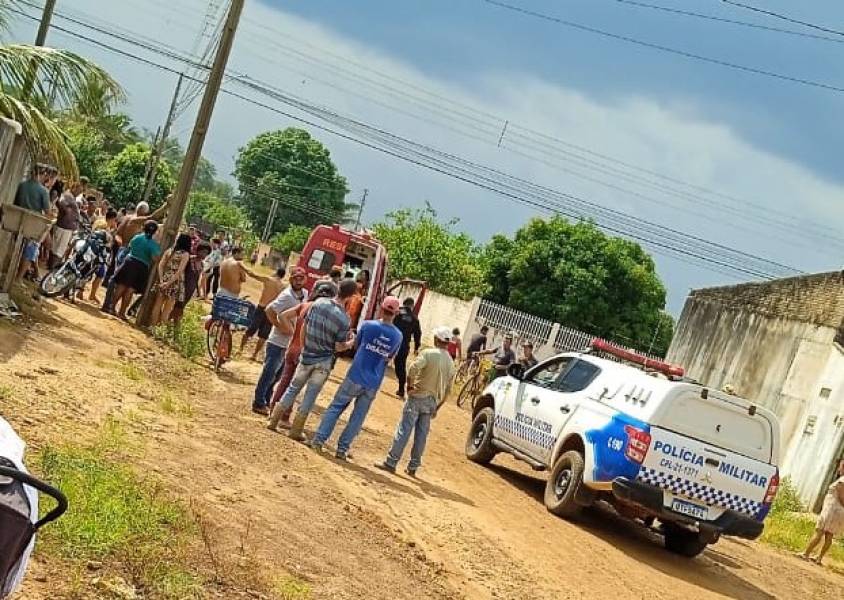 Apenado é executado com vários tiros diante da mãe em Vilhena