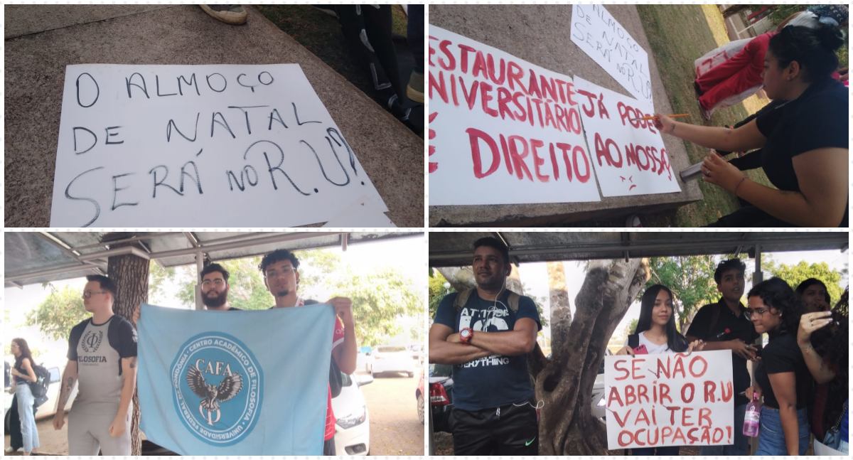 Acampados no prédio da pró-reitoria, acadêmicos da Unir pedem ajuda para alimentação - News Rondônia