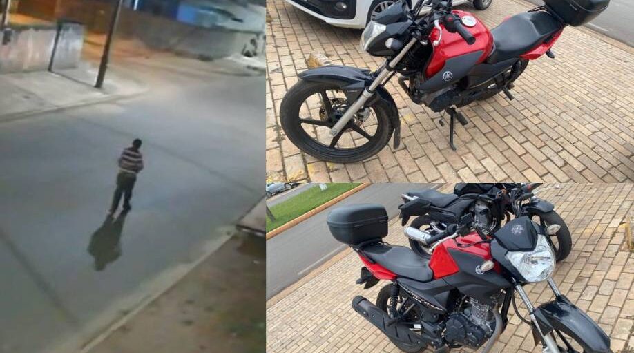 Homem armado rende clientes e funcionários de restaurante em Vilhena, e foge levando celulares e uma motocicleta