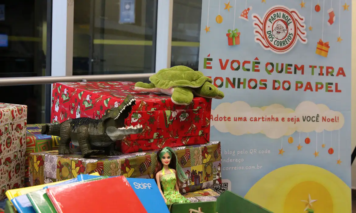 Governo reforça campanha do Papai Noel dos Correios