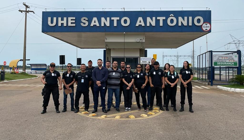 Visita Institucional na Hidrelétrica Santo Antônio integra atividades da Semana da Engenharia Civil da UNIR