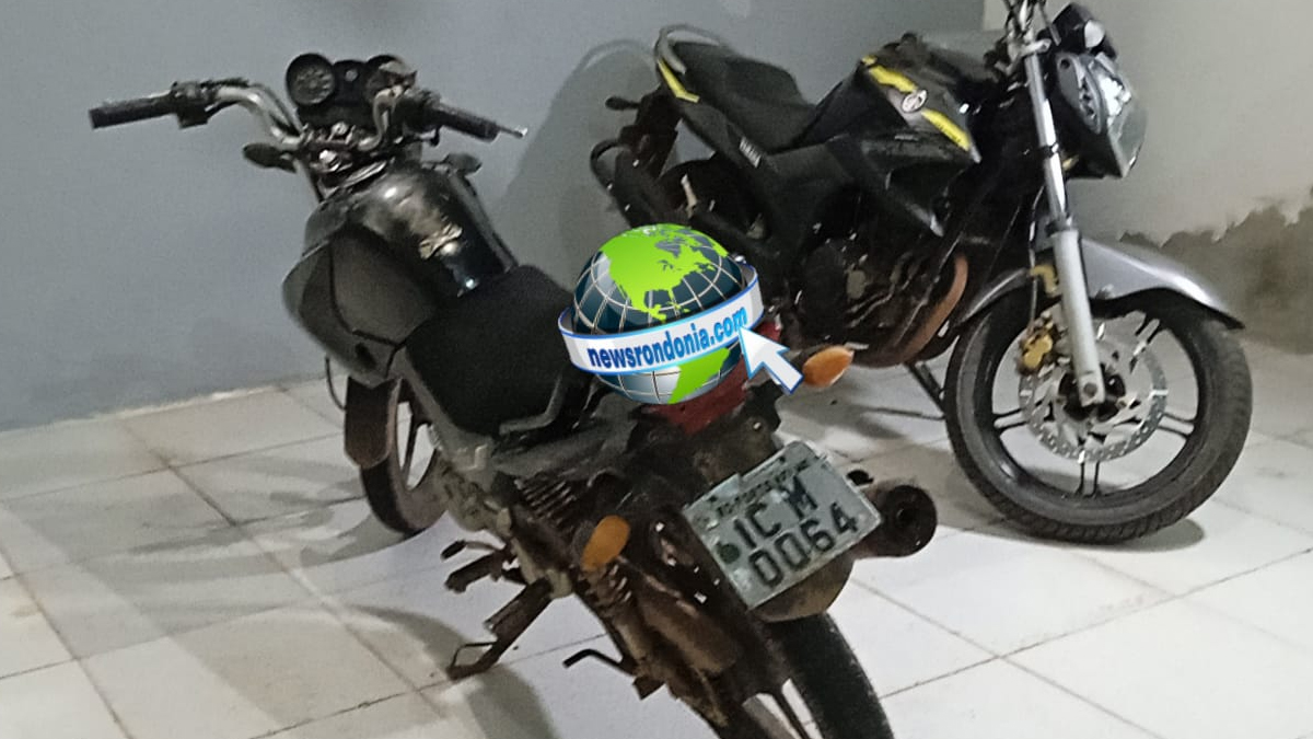 Dupla acusada de roubo é presa com arma e moto roubada - News Rondônia
