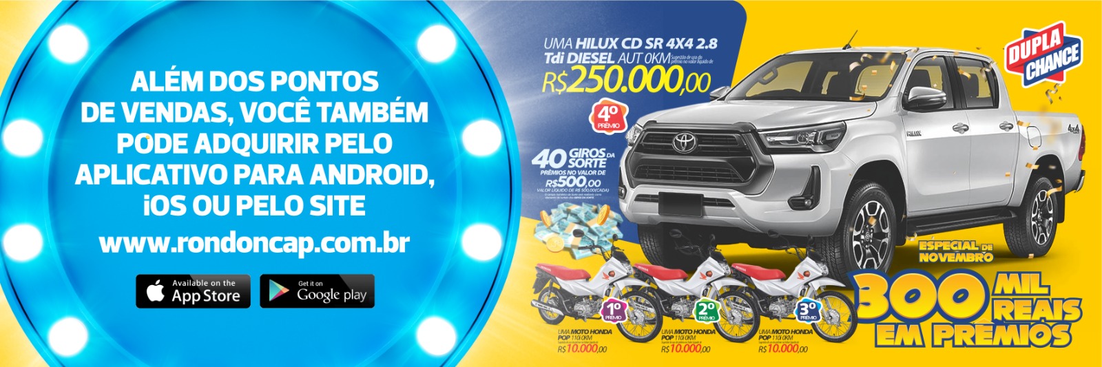 Rondôncap sorteia 150 mil reais em prêmios no domingo, dia 05 - News Rondônia