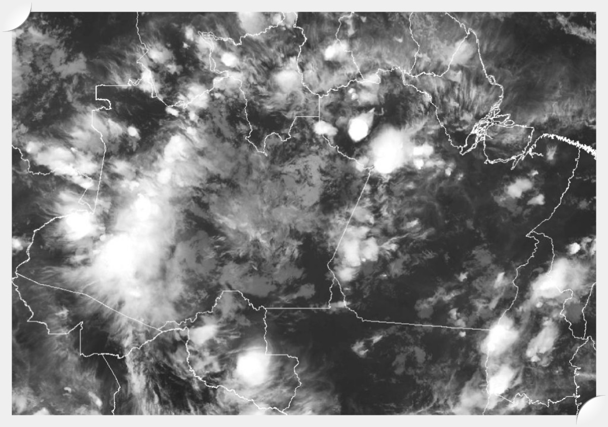 Rondônia: tempo fechado é o reflexo de muita chuva pelo interior - News Rondônia