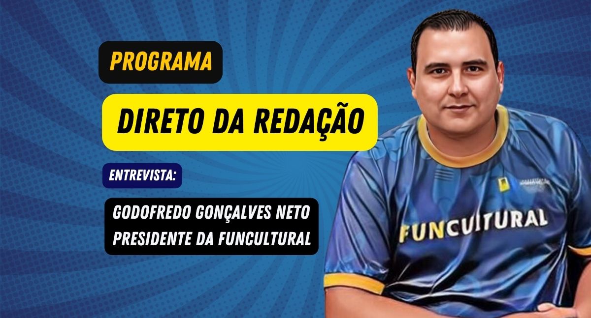 Programa Direto da Redação entrevista: Godofredo Gonçalves Neto - News Rondônia
