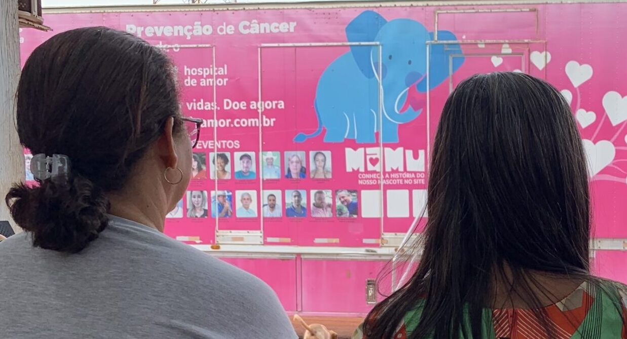 Exames preventivos de câncer são oferecidos pelo MPRO e Hospital de Amor a moradoras da Vila Princesa em Porto Velho