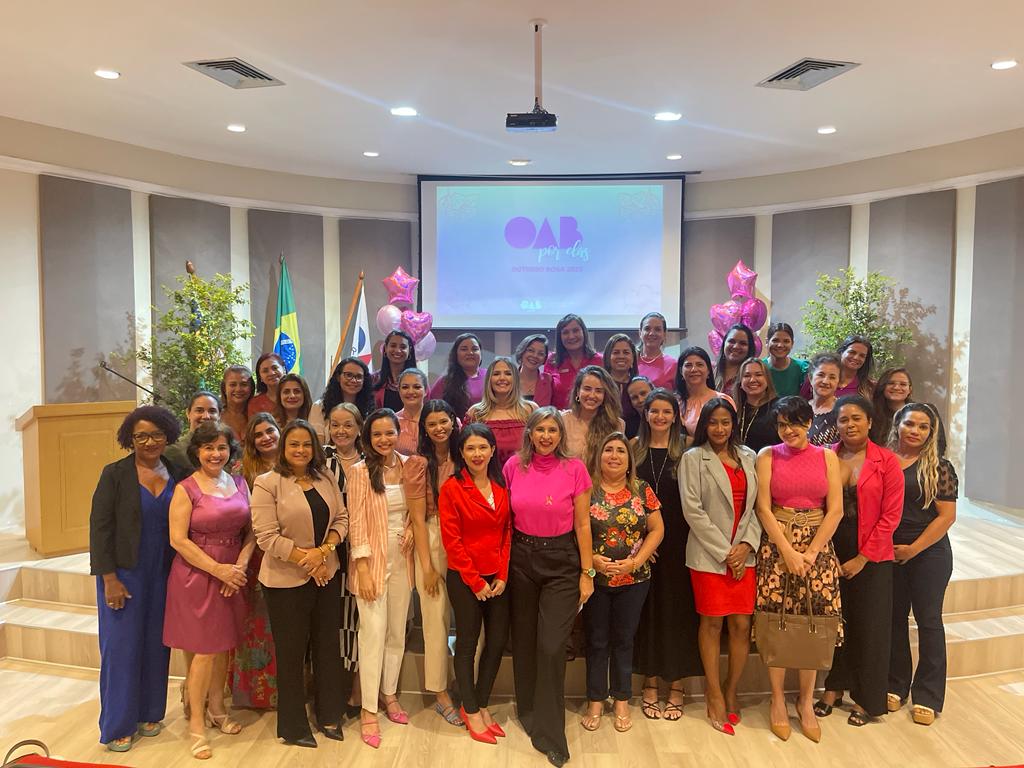 OAB Por Elas: Comissão da Mulher Advogada promove Roda de Conversa para compartilhar experiências e oferecer apoio na luta contra o câncer de mama