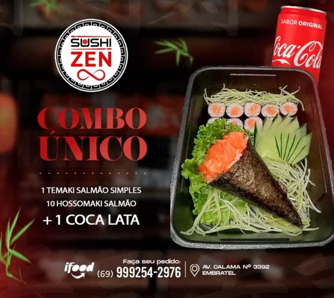 Agenda News: Sushi Zen lança combo Amantes, por Renata Camurça - News Rondônia