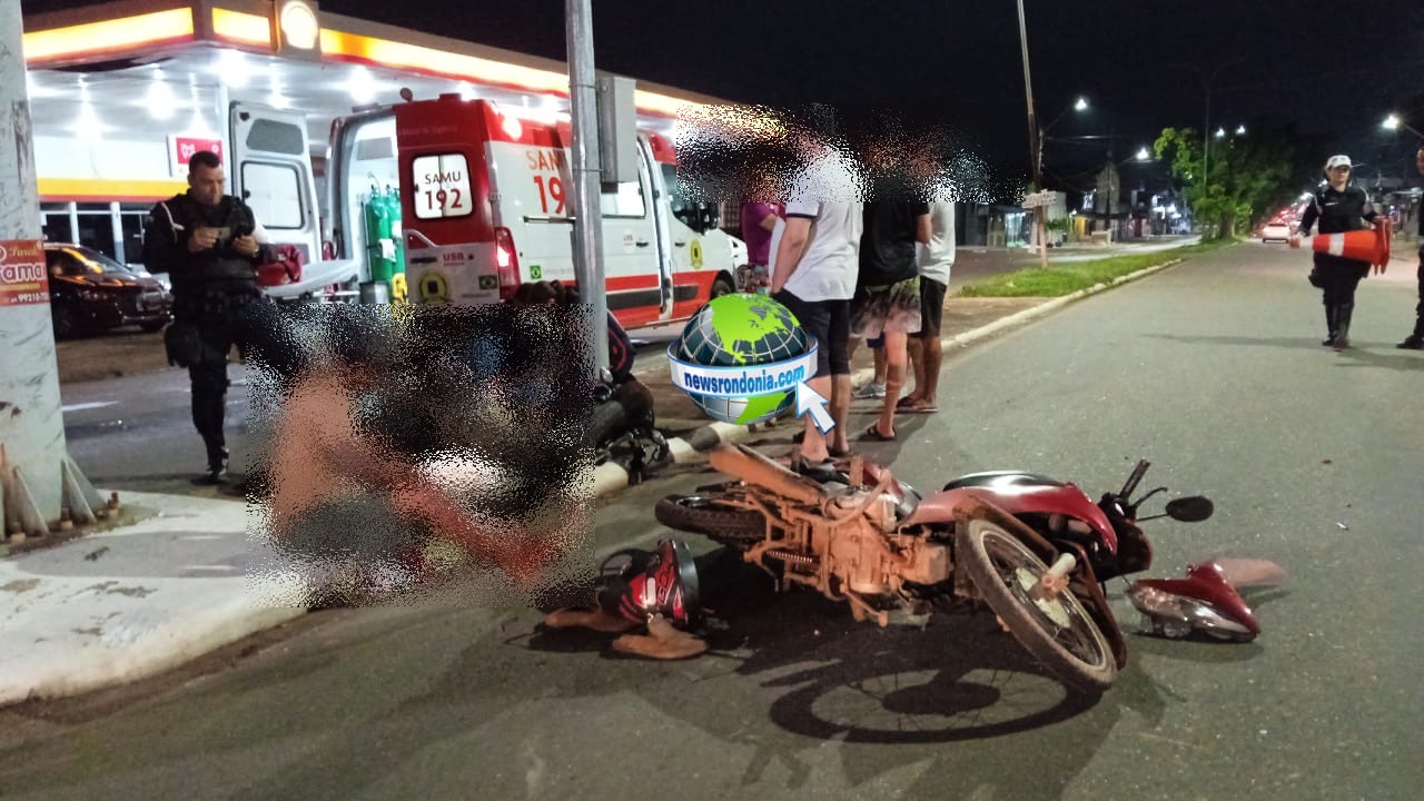 Idoso inabilitado perde dedo após causar acidente com motoboy na zona leste - News Rondônia