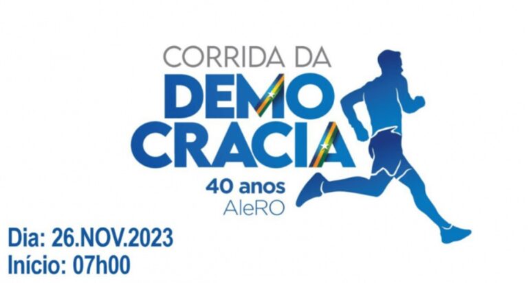 Assembleia Legislativa de Rondônia realiza “Corrida da Democracia” no dia 26 de novembro