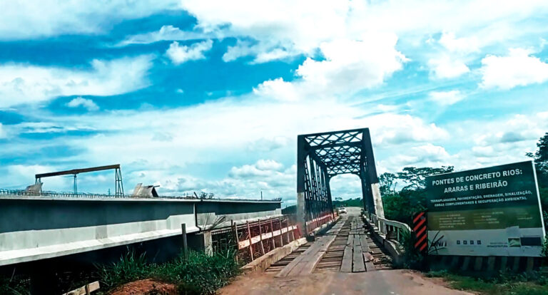 Pontes do Araras e Ribeirão: obras em andamento prometem valorizar o comércio entre Brasil e Bolívia - News Rondônia