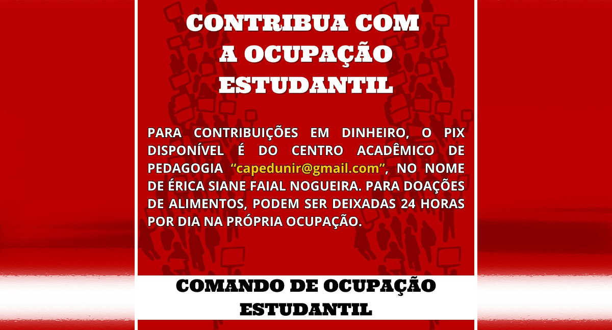 Acampados no prédio da pró-reitoria, acadêmicos da Unir pedem ajuda para alimentação - News Rondônia