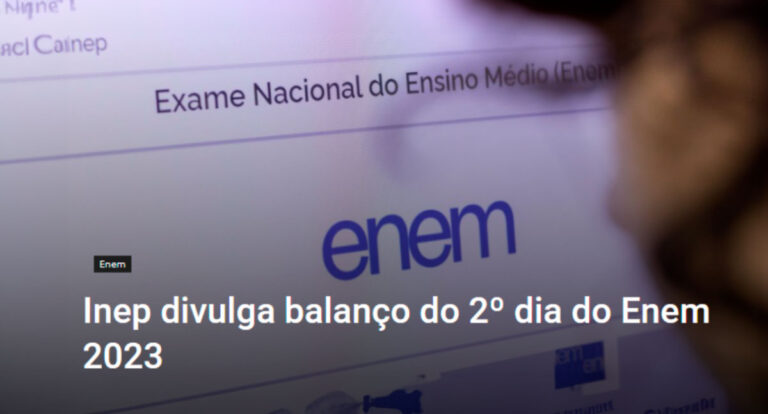 Ministério da Educação e Inep apresentam estatísticas preocupantes: ausências e desafios logísticos marcam a edição 2023 do Enem - News Rondônia