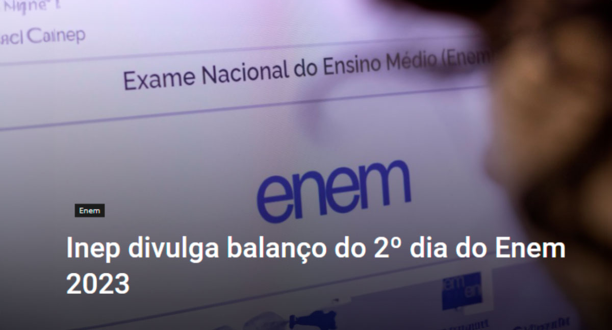 Ministério da Educação e Inep apresentam estatísticas preocupantes: ausências e desafios logísticos marcam a edição 2023 do Enem - News Rondônia
