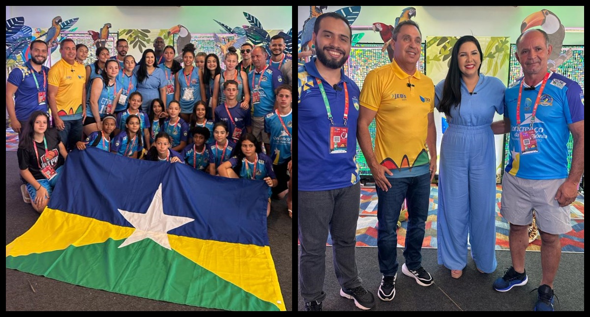 Cristiane Lopes visita atletas de todo país nos Jogos Escolares Brasileiros 2023 - News Rondônia