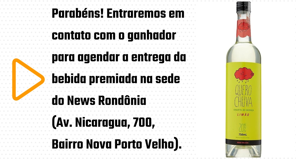 Confira o resultado da Promoção 3079 Destilados - News Rondônia