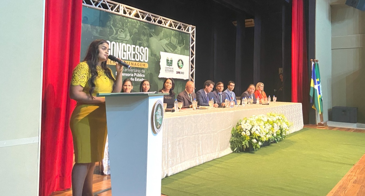 Deputada Dra. Taissa Sousa prestigia l Congresso em homenagem ao 29º Aniversário da Defensoria Pública de Rondônia - News Rondônia