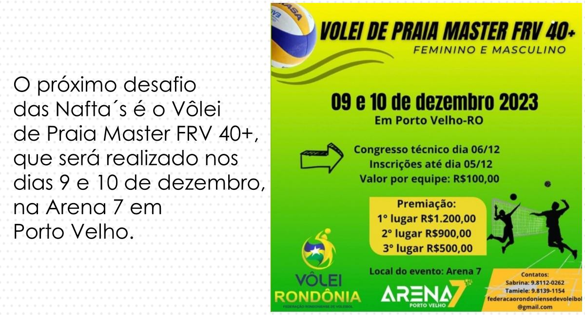 Agenda News: Nafta´s do Vôlei conquista o título Master 40+ de Vôlei em Rondônia - News Rondônia