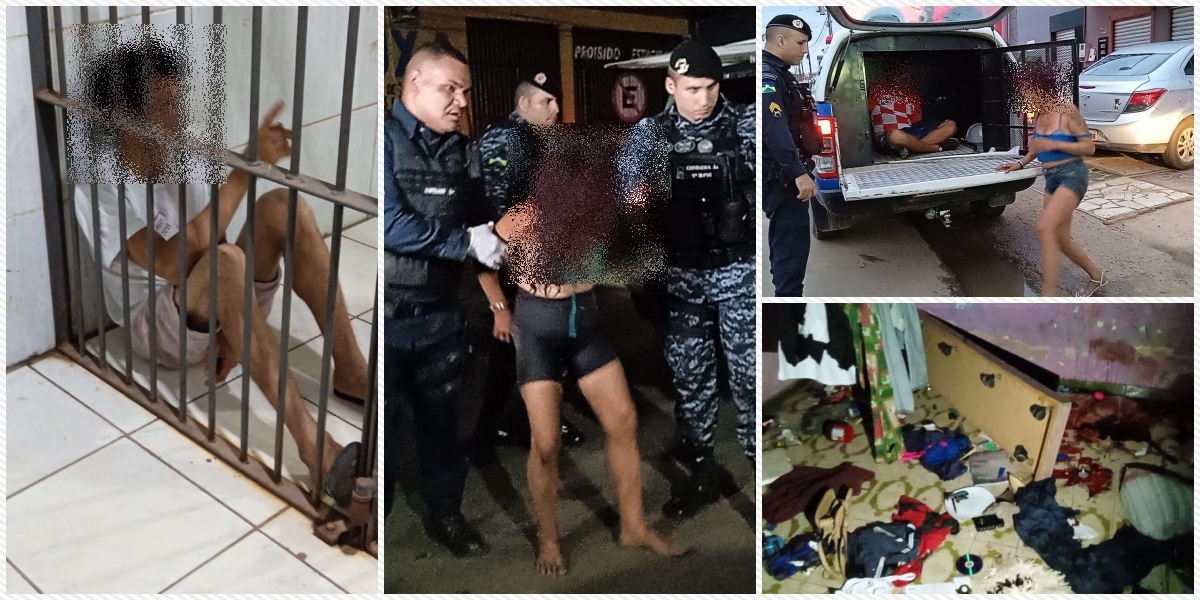 URGENTE: PM prende suspeitos de assassinato a golpes de facão na zona leste - News Rondônia
