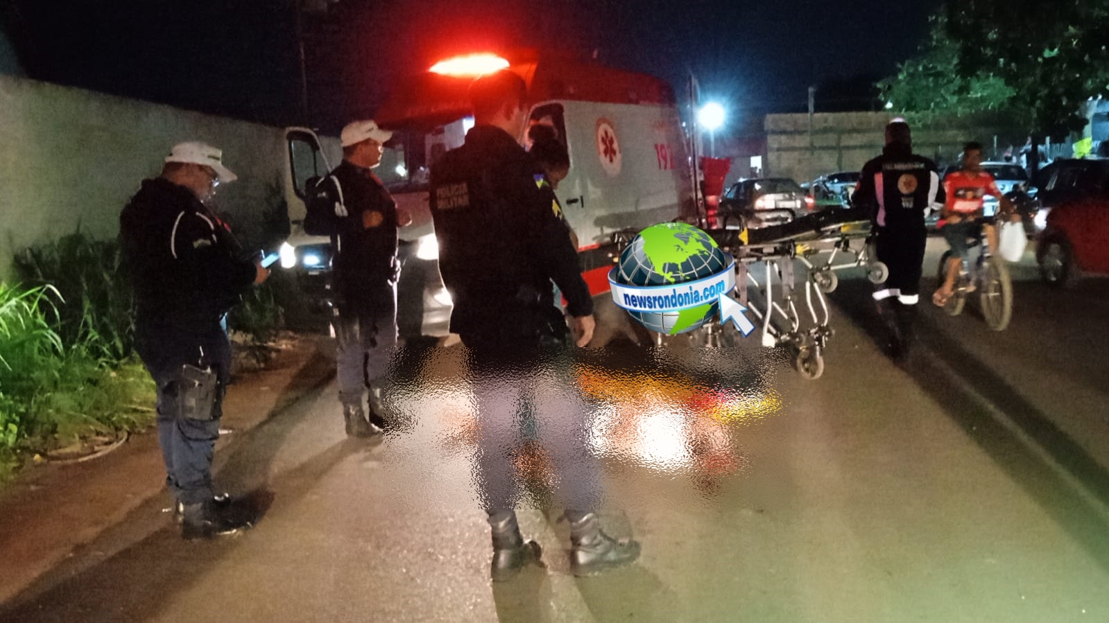 ATUALIZADA: Homem é abandonado por amigos após cair da garupa de moto na Leste - News Rondônia