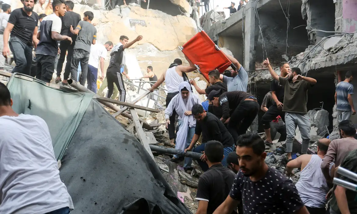 Colapso de comunicações impede apurar número real de mortos em Gaza