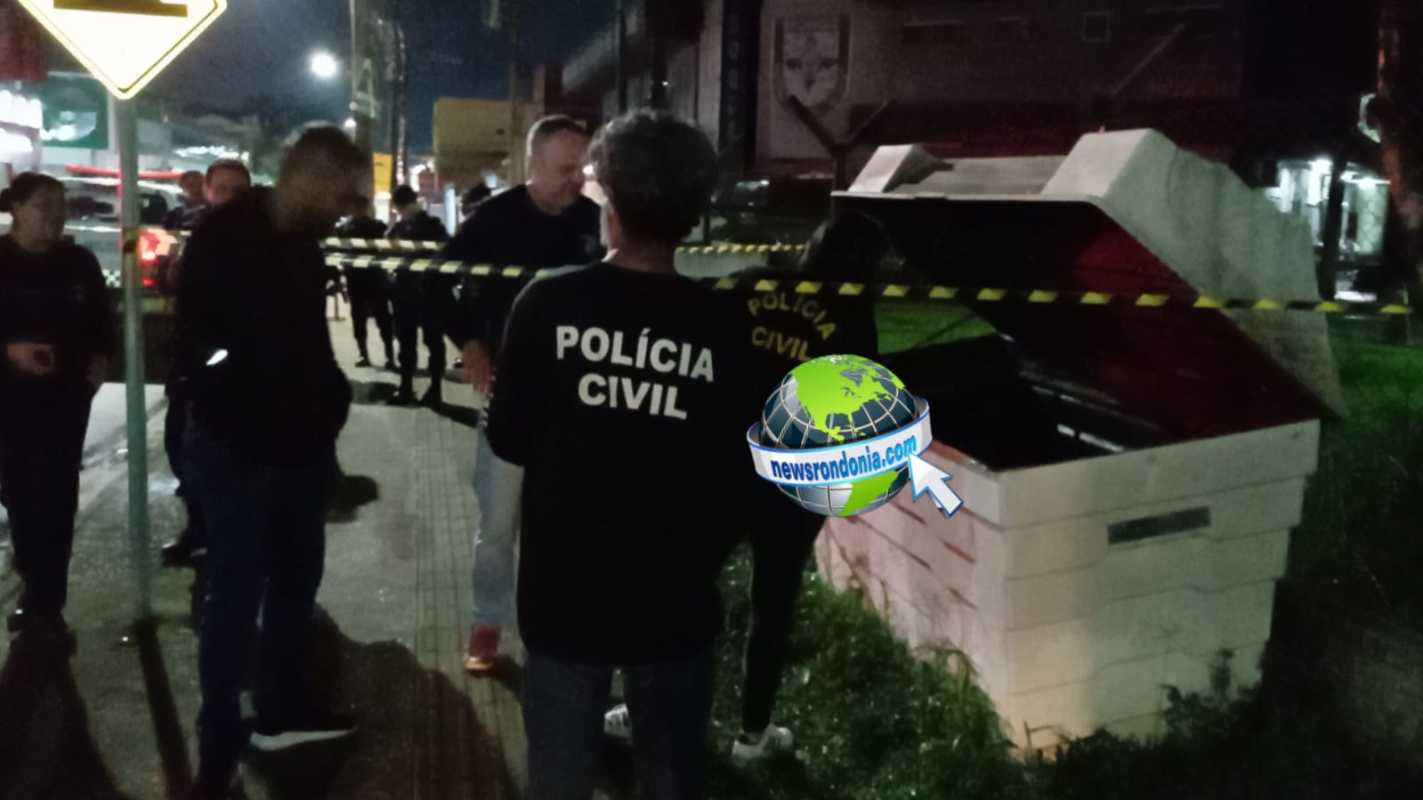 Morador de rua é encontrado morto dentro de lixeira em frente ao BOPE - News Rondônia