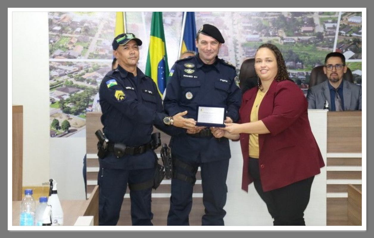 Força Policial de Cacaulândia recebe Moção de Aplausos pela dedicação e competência - News Rondônia