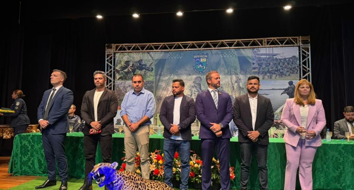 Deputado Edevaldo Neves é homenageado durante cerimônia de aniversário do BPFron - News Rondônia Deputado Edevaldo Neves é homenageado durante cerimônia de aniversário do BPFron - News Rondônia