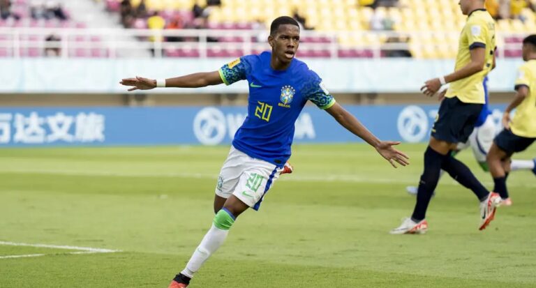 Brasil faz 3 a 1 no Equador e avança às quartas do Mundial Sub 17