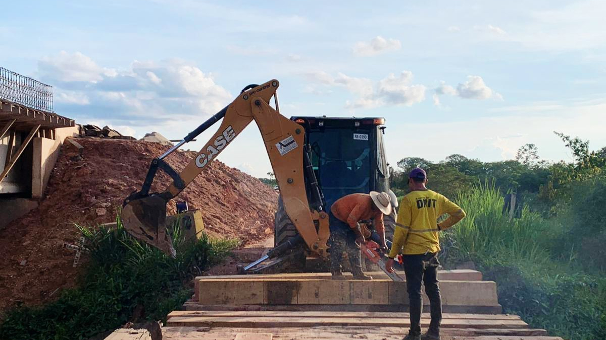 Após pedido da Deputada Estadual Dra. Taissa Sousa, DNIT inicia revitalização da ponte do rio Araras - News Rondônia