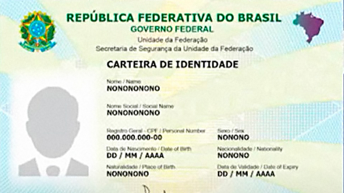 CARTEIRA DE IDENTIDADE NACIONAL: Novo documento tem novas regras e passa a ser emitido em Porto Velho - News Rondônia