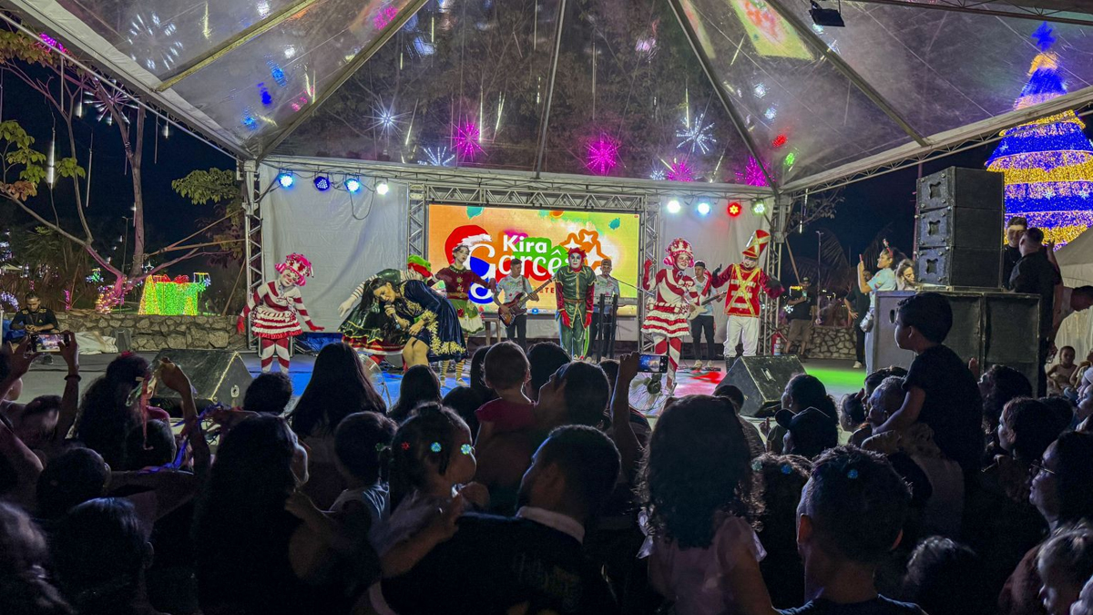 NATAL PORTO LUZ: Show musical agita a noite de quinta-feira no Parque da Cidade - News Rondônia