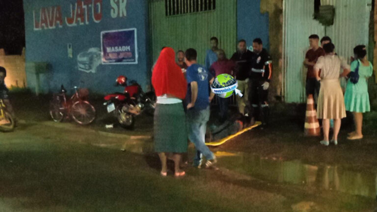 URGENTE: Acidente entre moto e bicicleta deixa duas vítimas na zona leste - News Rondônia