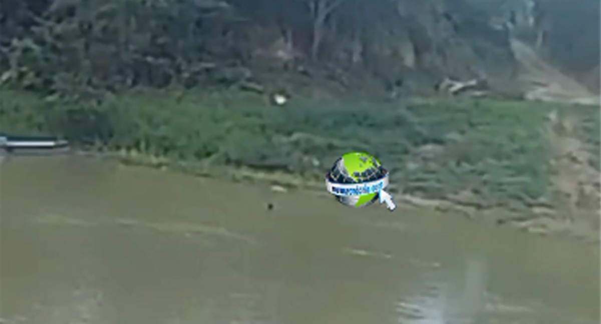 Câmera registra homem morrendo afogado no Rio Candeias - Assista