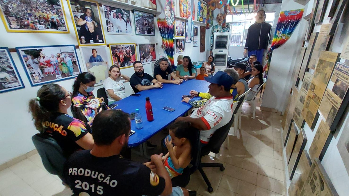CARNAVAL 2024: Presidente da Banda, Siça Andrade, reúne diretoria para definir organização e calendário de atividades - News Rondônia
