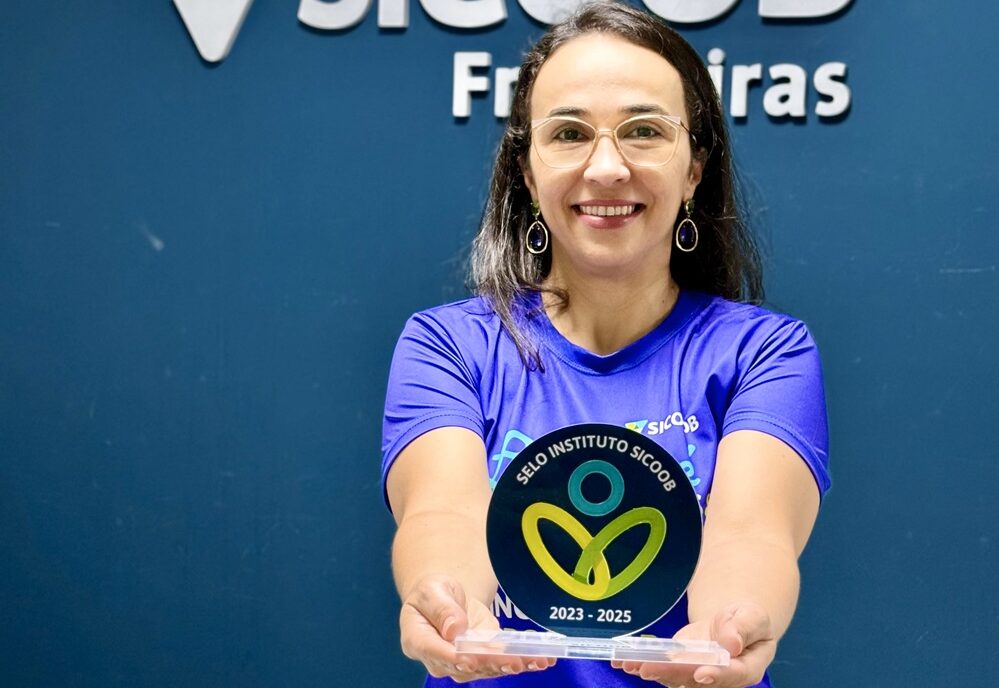 Sicoob Fronteiras recebe pela 1ª vez o Selo Instituto Sicoob em reconhecimento ao projeto social do Dia das Crianças