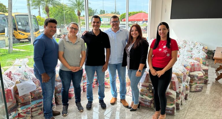 Deputado Cássio Gois viabiliza a aquisição de 300 cestas básicas para o município de Ministro Andreazza, levando esperança neste Natal