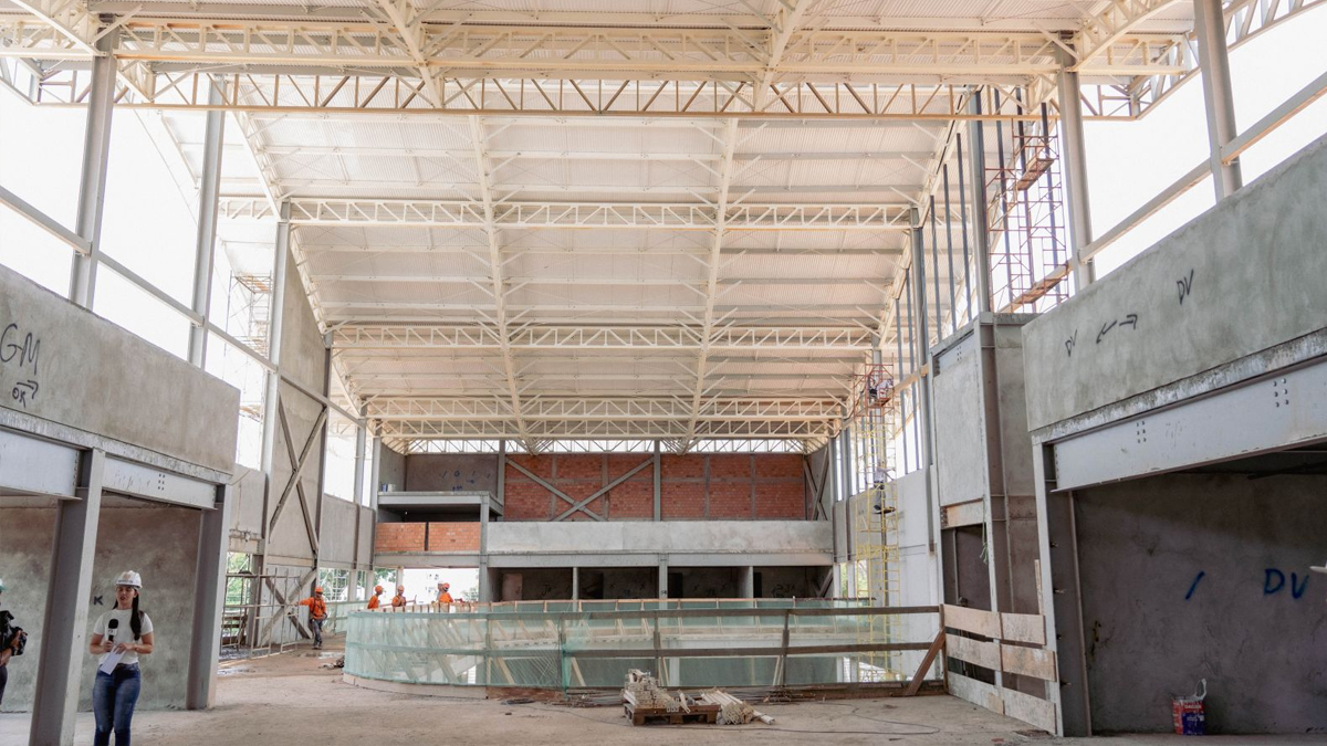Prefeito Hildon Chaves reúne a imprensa na última visita do ano às obras do novo terminal da capital - News Rondônia Prefeito Hildon Chaves reúne a imprensa na última visita do ano às obras do novo terminal da capital - News Rondônia