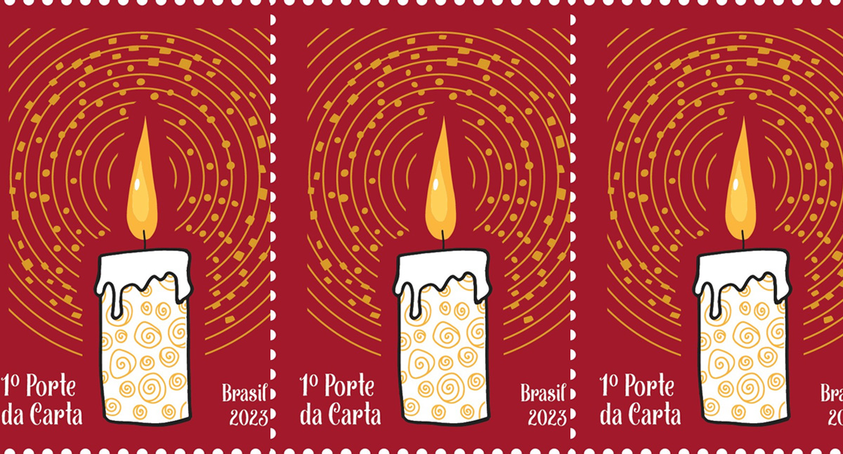 Luz da esperança é o tema do selo do Natal 2023 