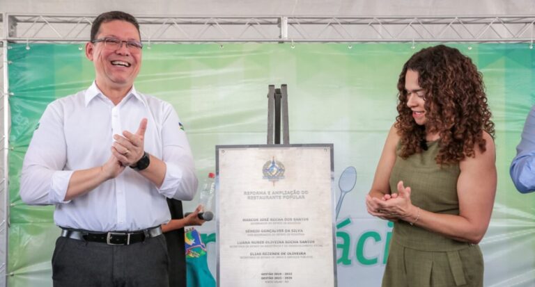 Governador Marcos Rocha inaugura Restaurante Prato Fácil em Porto Velho