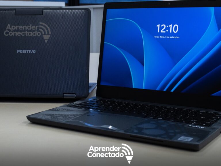 Rondônia tem mais de 6,4 mil alunos de escolas públicas usando internet e notebooks do Aprender Conectado