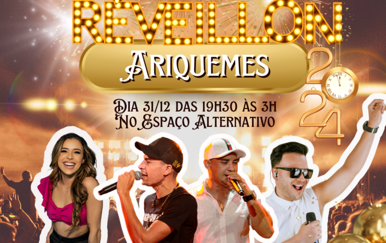 Prefeitura de Ariquemes anuncia programação festiva para a virada de ano