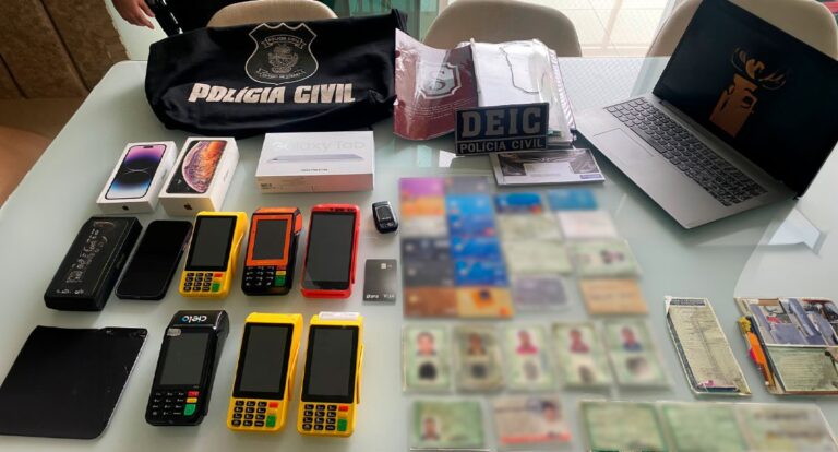 Polícia Civil de Rondônia e Goiás desarticulam organização criminosa responsável por fraude bancária de milhões