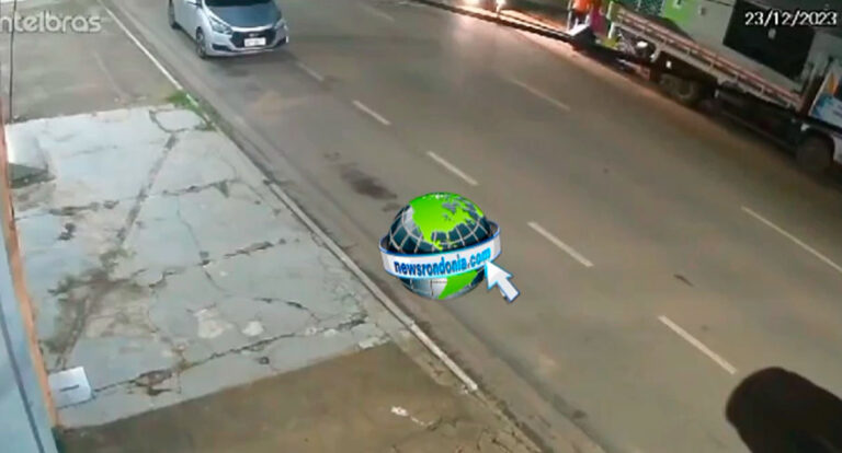 Vídeo capta momento fatal de colisão de motoboy em Porto Velho - News Rondônia