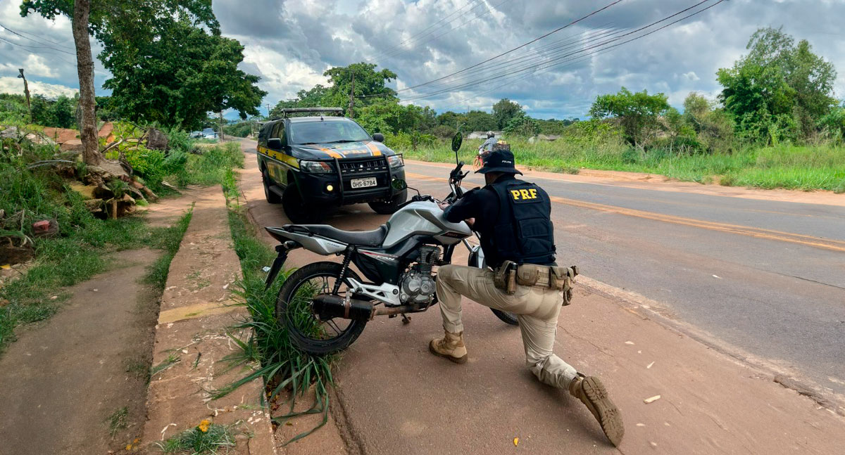 PRF identifica duas motocicletas adulteradas em Porto Velho - Rondônia - News Rondônia