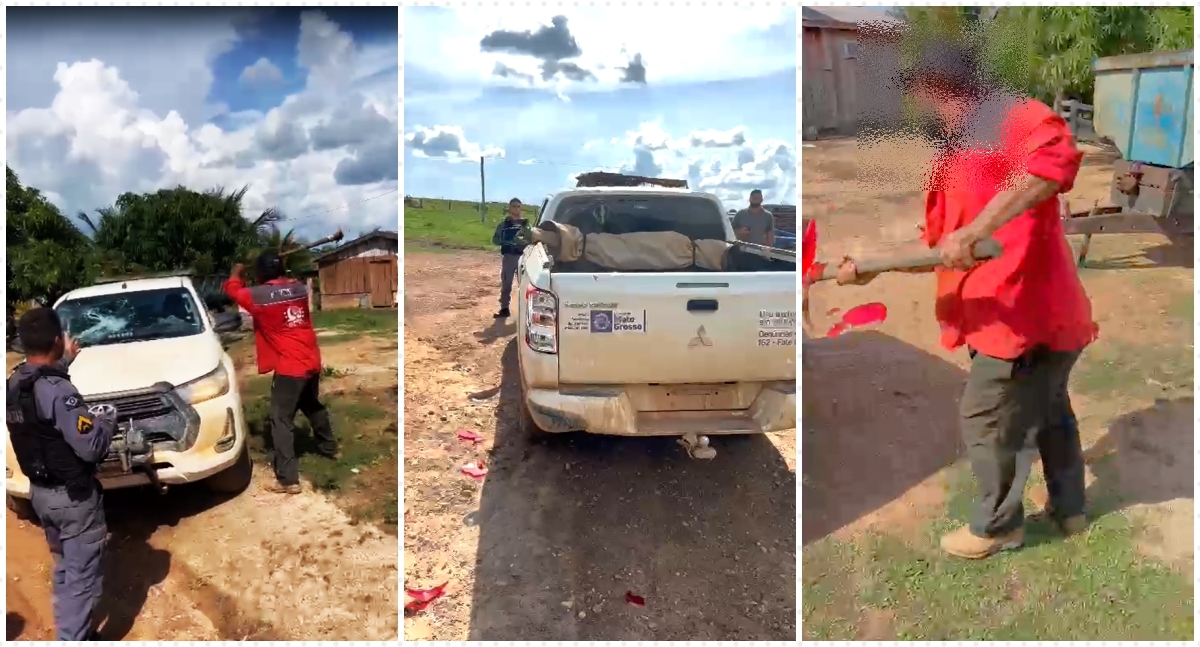 Justiça solta fazendeiro flagrado destruindo veículos da Secretaria de Estado do Meio Ambiente do MT - News Rondônia