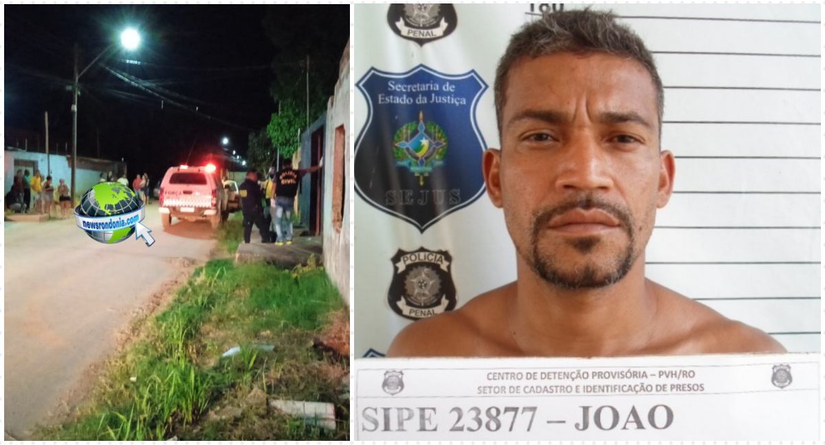 URGENTE: homem é morto a tiros em portão de residência na zona leste - News Rondônia